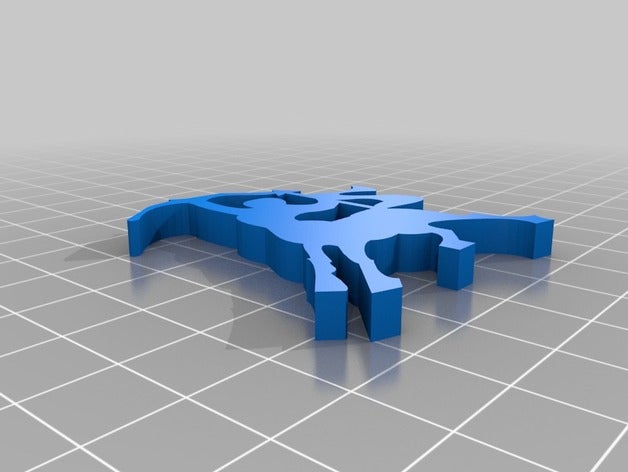 centauro forma de sagitario 3d la impresión zodiac 3D print model - Mito3D