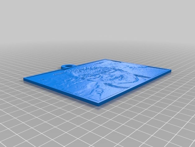 il mio personalizzato lithopane 2d arte 3D print model - Mito3D