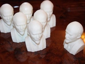 lenin famous communist leader people bust communism followtheleader russia sculpture ussr 3d print model - Mito3D