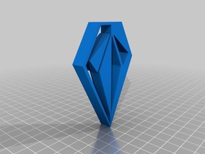 volcom logo i segni loghi 3d print model - Mito3D