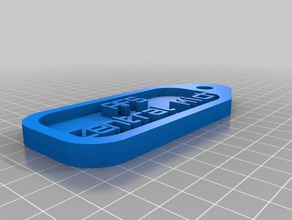 başka özel önemli şey Bagaj etiketim ev 3d print model - Mito3D