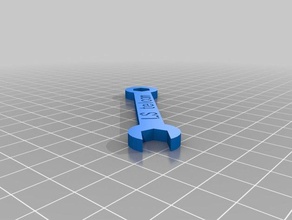 my customized wrench 8mm tools 3d print model - Mito3D