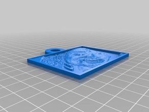 20 liane ters değil 2d sanat özelleştirilmiş 3d print model - Mito3D