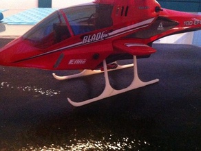 pattini blade cx2 elicottero rc veicoli 3d print model - Mito3D