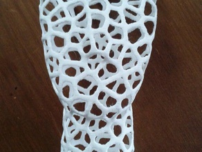 das cíclades cabeça de voronoi estilo varreduras réplicas 3d print model - Mito3D