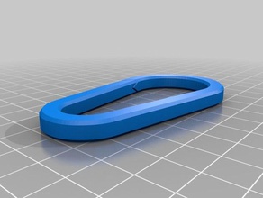 8 15 carabiner keychains customized 3d print model - Mito3D