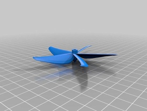 propeller 5 bladed rc vehicles 3d print model - Mito3D
