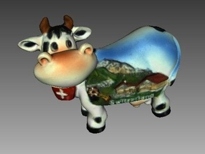 inek İsviçre heykeller 3d tarayıcı artec 3d print model - Mito3D