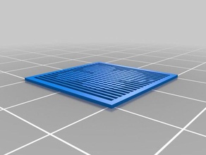shamrock coaster square 2d Kunst angepasst 3d print model - Mito3D