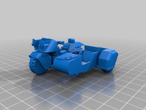 yıldızlararası uzay jarhead motorcu meraklısı oyuncaklar oyunlar 28 mm 40k 40mm hızlı saldırı minyatür spacemarines Deniz Piyadeleri savaş wargames warhammer çekiç 3d print model - Mito3D