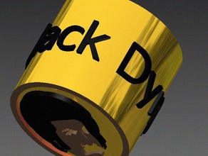 black dynamite nunchuck ends props 3d print model - Mito3D