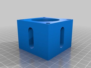 steiler motor-Montage-block Robotik 3d print model - Mito3D