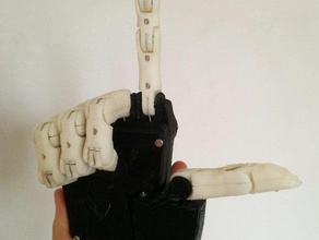 dextrus v11 la robotique main ouverte ouvrir projet prothèse prothétique de 3d print model - Mito3D