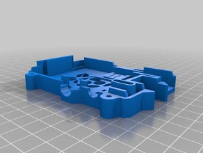 la parte superior reforzada caso pi cam titular del módulo 4 de raspberry 3d impresión 3d print model - Mito3D