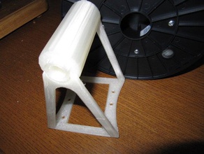 apoyo verter bobine de la bobina 3d impresora accesorios abs cuna filamento titular pla printrbot carrete 3d print model - Mito3D