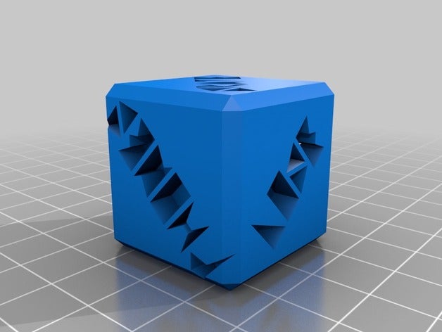 game dice customized 3D print model - Mito3D