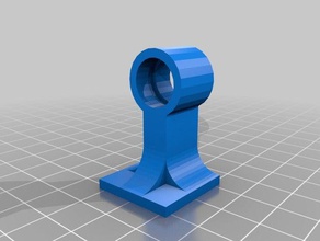 rotational linear bracket engineering built-in gear bearing 3d print model - Mito3D