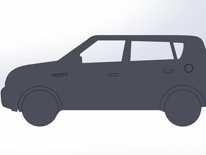 kia soul 2d de l'automobile 2011 3d print model - Mito3D