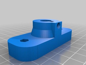 bsp cabeza 3d de la impresora partes airtripper bowden extrusor montaje i2 prusa reprap 3d print model - Mito3D
