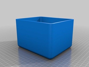 cozinha composto de caixa recipientes personalizado 3d print model - Mito3D