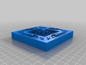personalizável estranho 3d linha fractal matemática personalizador 3d print model - Mito3D