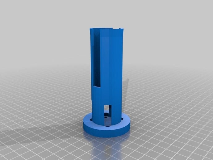1 kg spool-Halter 3d Drucker - Zubehör mount openscad parametric upgrade nützlich 3D print model - Mito3D