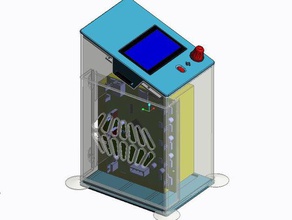 sidecar denetleyicisi konut 5xc smoothieboard 3d yazıcı parçalar atx glcd kickstarter ihtiyaç 3d print model - Mito3D