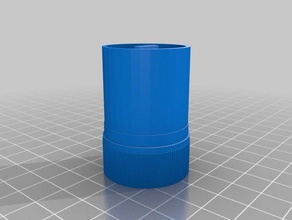 screw-on bubbler kitchen dining bottle cap diy fermentation 3d print model - Mito3D