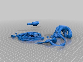 casque d'écoute art makerbotdigitizer scan 3d print model - Mito3D