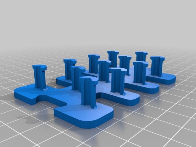 banda de goma telar art herramientas 3D print model - Mito3D
