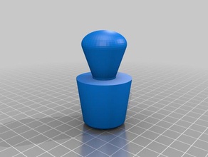 my customized wine carafe lid kitchen dining 3d print model - Mito3D