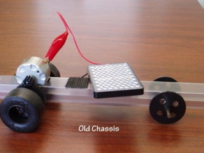 solar-Auto-chassis mechanisch ist - Spielzeug Bildungs Auto 3d print model - Mito3D