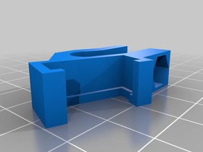 compact mechanical endstop holder-parametric 3d printer parts 3d print model - Mito3D