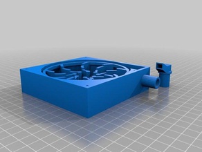 fanbox printrbot o bocal de ar do sistema 3d a impressora partes 3d print model - Mito3D