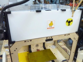 ventilation réplicateur de couverture 3d l'imprimante accessoires la chaleur conserver 3d print model - Mito3D
