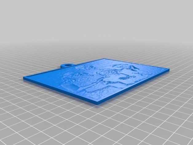 Familie Foto lithopane 2d Kunst angepasst 3D print model - Mito3D