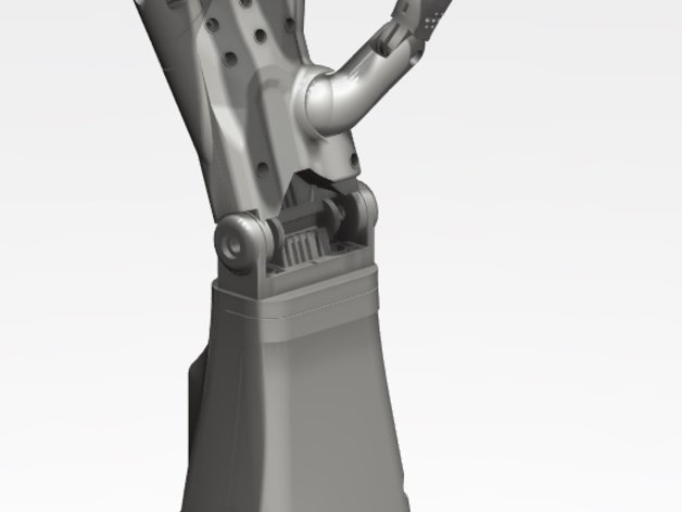 anthromod mk3 hand robotics kickstarter robot 3D print model - Mito3D