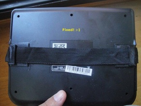 support de ceinture dvd portable le remplacement pièces openscad plastique la vallée utile 3d print model - Mito3D