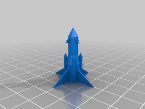 foguetes 3d impressão 3d print model - Mito3D