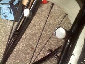 telaio della bicicletta freno plugsbuttons sport all'aperto 3d print model - Mito3D
