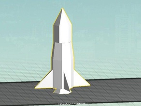 rocket model vehicles 3d print model - Mito3D