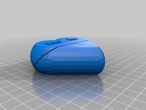 özel 4 gizli kalp kutu fabrikada monte edilmiş interaktif 3d print model - Mito3D