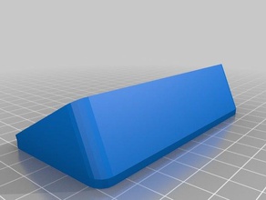 rem 3d tricolor card holder office customized 3d print model - Mito3D