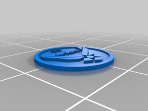 air force logo - Spielzeug Spiel Zubehör airforce Anhänger uns 3d print model - Mito3D