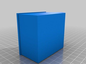 gestapelte box rev1 Container 3d print model - Mito3D
