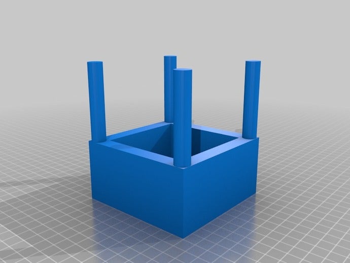 rough tower 3d printing 3D print model - Mito3D