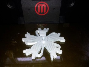 5 cilindros con motor radial hobby 3d print model - Mito3D