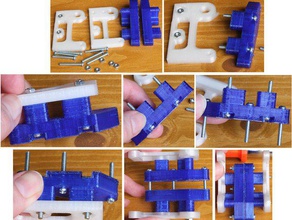 modified connector bolt hobbit 3d printer accessories freecad 3d print model - Mito3D