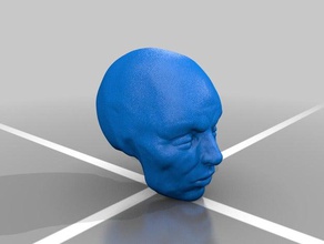 sculptris cabeça de teste esculturas 3d print model - Mito3D
