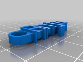 anja de l'organisation personnalisé 3d print model - Mito3D